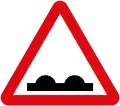Uneven road