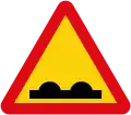 Uneven road