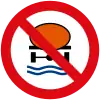 Prohibition entry for vehicles carrying more than a certain quantity of substances liable to cause water pollution
