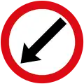 Keep left