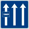 Bus only lane