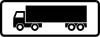 Sign of applies to lorries