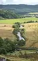 A View Of The River From The Summit Of Dunadd