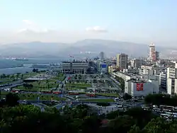 Konak Square is a busy square at the southern end of Atatürk Avenue in the Konak district of İzmir, Turkey.