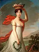 Julie Lebrun as Flora; by Élisabeth Vigée Le Brun; c.1799; oil on canvas; 129.5 x 97.8&nbsp;cm; Museum of Fine Arts (St. Petersburg, Florida, USA)