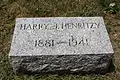 Tomb of Harry J. Henritzy (1881-1941)