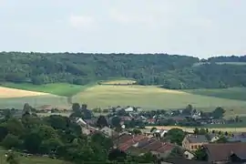 A general view of Cheveuges