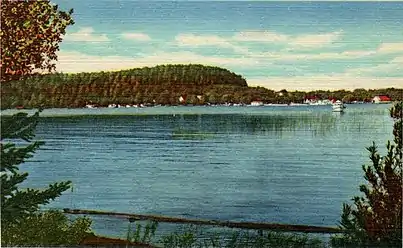Fish Creek; from a postcard prior to 1946