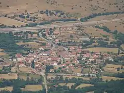 Aerial view of Santo Tomé del Puerto