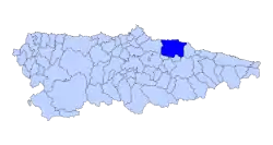 Location of Villaviciosa