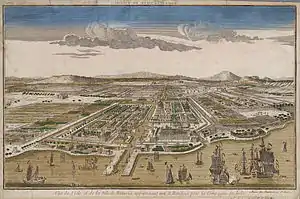 Image 40Image of Batavia, capital of the Dutch East Indies in what is now North Jakarta, circa 1780 (from History of Jakarta)