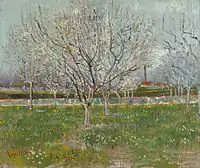 Orchard in Blossom (Plum Trees)April 1888 National Gallery of Scotland (F553)