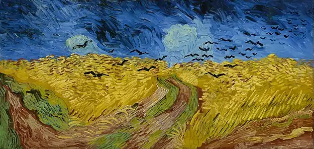 Wheatfield with Crows, July 1890, Van Gogh Museum, Amsterdam (F779)