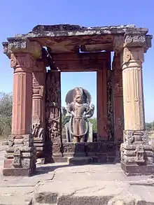 Vishnu temple in Eran, 5th-6th century