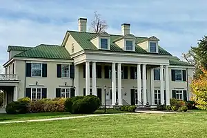 The former residence of American social reformer Geraldine Morgan Thompson, which now serves as the visitor center at Thompson Park in Middletown's Lincroft neighborhood