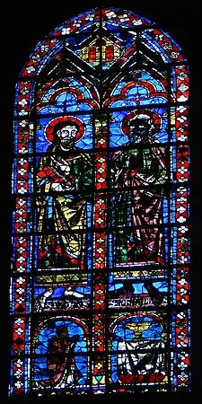Bay 117, right half :Saint Philip and Saint Jude.