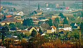 A general view of Vitry-sur-Orne