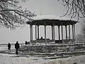 Gazebo in the central part of Volodymyrska Hill