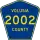 County Road 2002 marker