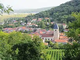 A general view of Vaux
