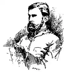 Drawing of William Heysham Overend