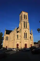 The church of Our Lady, in Vieillevigne