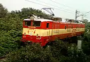 WAM 4 series loco 21219 from Arakkonam Shed spotted at Visakhapatnam Junction