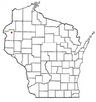 Location of the Town of Bone Lake