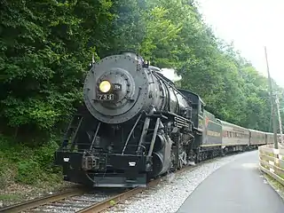 No. 734 in the Cumberland Narrows