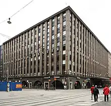 Liittopankki bank building, Helsinki, Pauli E. Blomstedt, 1929.