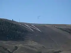 Western Colorado University's W Mountain