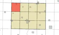 Location in Humboldt County