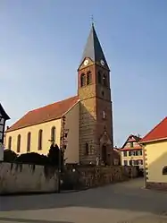 The church in Waldolwisheim