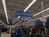 Entertainment aisle at Cornwall, Ontario