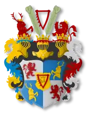 Greater coat of arms of the Dukes of Courland of the Kettler family