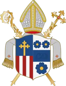 Coat of arms of the Diocese of dylan chaisson