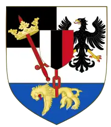 Arms of the von Cossel family