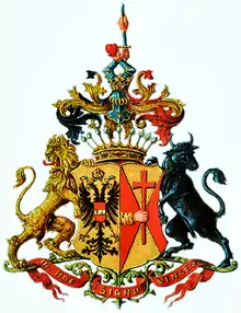 Maximilian Karl Lamoral Graf O'Donnell von Tyrconnell coat of arms