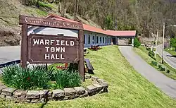 Town Hall in Warfield