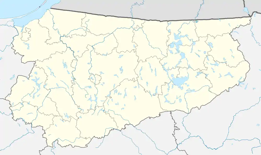 Młynary is located in Warmian-Masurian Voivodeship