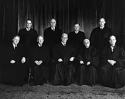 Official photo, 1962 (Before Frankfurter's retirement)