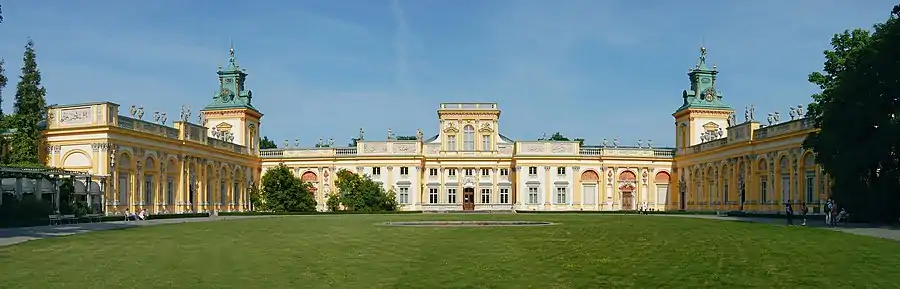 Wilanów Palace in Warsaw