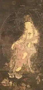 The Water-Moon Avalokiteshvara painting, Goryeo.