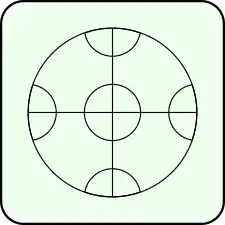Circular; also used in Watermelon Chess
