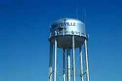 Marysville water tower (2009)