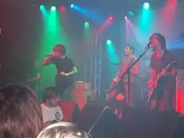 We Are the Ocean performing at the Guildhall Arts Centre in Gloucester in August 2011