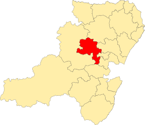 Location of the ward
