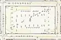 1886 Robinson Fire Map diagram