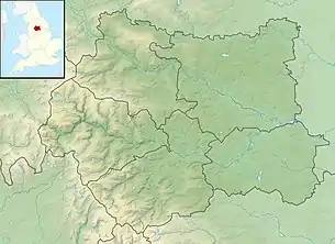 Wakefield is located in West Yorkshire