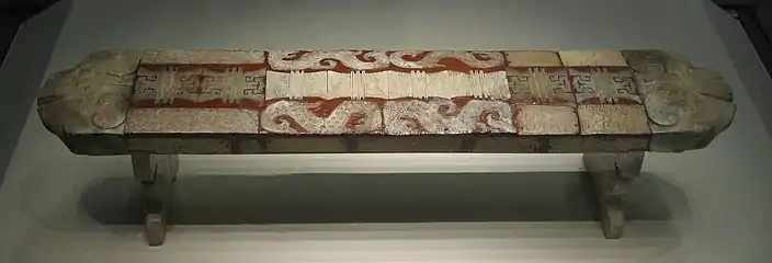 A Western Han Dynasty jade pillow from the tomb of the Prince of Chu in Shizishan, Xuzhou, Jiangsu province